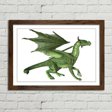 Load image into Gallery viewer, Green Dragon Fantasy Wings