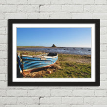 Load image into Gallery viewer, Lindisfarne Castle and Boat