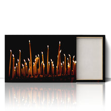 Load image into Gallery viewer, Candles Burning in the Dark