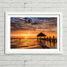 Load image into Gallery viewer, Sunrise Bacalar Coast Mexico