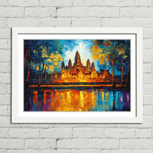 Load image into Gallery viewer, Angkor Wat Leonid Afremov Inspired
