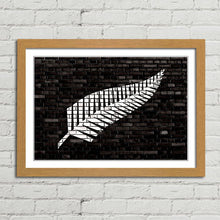 Load image into Gallery viewer, New Zealand Silver Fern Flag Paint