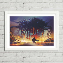 Load image into Gallery viewer, Human vs. Alien Monster Sci-Fi