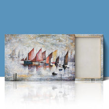 Load image into Gallery viewer, LS Lowry Sailing Boats 1930 Painting