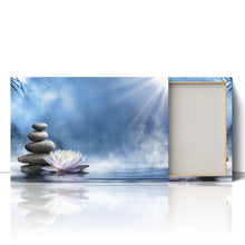 Load image into Gallery viewer, Zen Massage Stones and Lotus