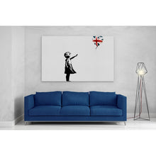 Load image into Gallery viewer, Banksy Union Flag Balloon Union Jack