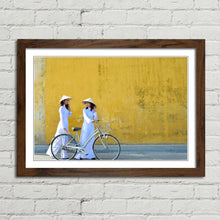 Load image into Gallery viewer, Traditional Girls on Bikes Hoi An