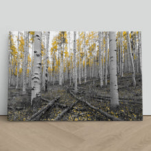Load image into Gallery viewer, Yellow Tree Forest Scene