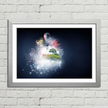 Load image into Gallery viewer, Floating Island Hot Air Balloon Fireworks