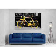 Load image into Gallery viewer, Yellow Bicycle Abstract