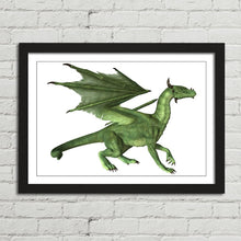 Load image into Gallery viewer, Green Dragon Fantasy Wings