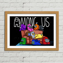 Load image into Gallery viewer, Among Us Game Characters on a Sofa