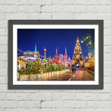 Load image into Gallery viewer, Christmas Tree in Red Square Moscow Russia