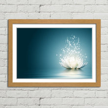 Load image into Gallery viewer, Lotus Flower on Water Sparkle