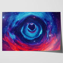 Load image into Gallery viewer, Wormhole and Nebulae in Space