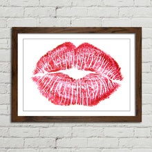 Load image into Gallery viewer, Red Lips Lipstick Kiss