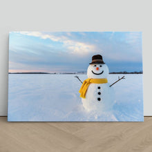 Load image into Gallery viewer, Smiling Snowman Winter Christmas