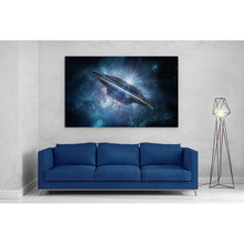 Load image into Gallery viewer, Alien Spaceship UFO in Deep Space