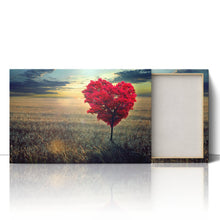 Load image into Gallery viewer, Red Heart Tree Abstract