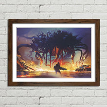 Load image into Gallery viewer, Human vs. Alien Monster Sci-Fi