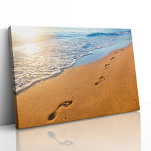 Load image into Gallery viewer, Footprints in the Sand Beach