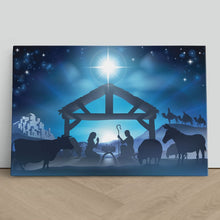 Load image into Gallery viewer, Christmas Nativity Scene Star Manger Crib