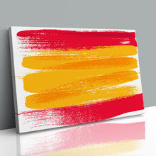 Load image into Gallery viewer, Spain Flag Brush Paint