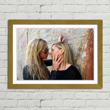 Load image into Gallery viewer, Girls Flirting Fashion Kiss