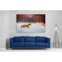 Load image into Gallery viewer, Horse Running in Snow
