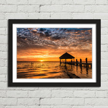 Load image into Gallery viewer, Sunrise Bacalar Coast Mexico