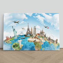 Load image into Gallery viewer, Travel the World Monuments Map