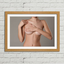 Load image into Gallery viewer, Glamorous Woman Covering Breasts