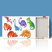 Load image into Gallery viewer, Cartoon Watercolour Dinosaurs Kids