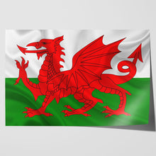 Load image into Gallery viewer, Wales Red Dragon National Flag