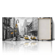 Load image into Gallery viewer, New York Street Yellow Taxi Sketch