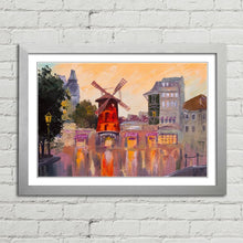 Load image into Gallery viewer, Moulin Rouge Paris Oil Painting