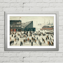 Load image into Gallery viewer, LS Lowry Going To The Match Painting