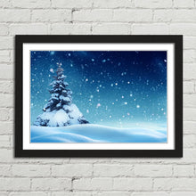 Load image into Gallery viewer, Christmas Fir Tree Snow Winter