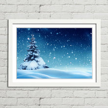Load image into Gallery viewer, Christmas Fir Tree Snow Winter