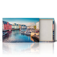 Load image into Gallery viewer, Alesund Port Town Norway