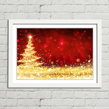 Load image into Gallery viewer, Shining Christmas Tree with Golden Glitter