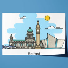 Load image into Gallery viewer, Belfast Skyline Northern Ireland