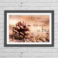 Load image into Gallery viewer, Fir Cone Positive Motivational Quote