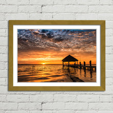 Load image into Gallery viewer, Sunrise Bacalar Coast Mexico