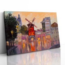 Load image into Gallery viewer, Moulin Rouge Paris Oil Painting