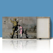 Load image into Gallery viewer, Banksy Girl Searching Soldier