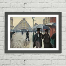 Load image into Gallery viewer, Paris Street Rainy Day Gustave Caillebotte