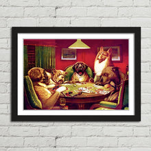 Load image into Gallery viewer, Dogs Playing Cards Coolidge Vintage