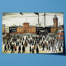 Load image into Gallery viewer, LS Lowry Going To Work Painting 1943