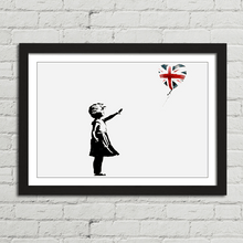 Load image into Gallery viewer, Banksy Union Flag Balloon Union Jack